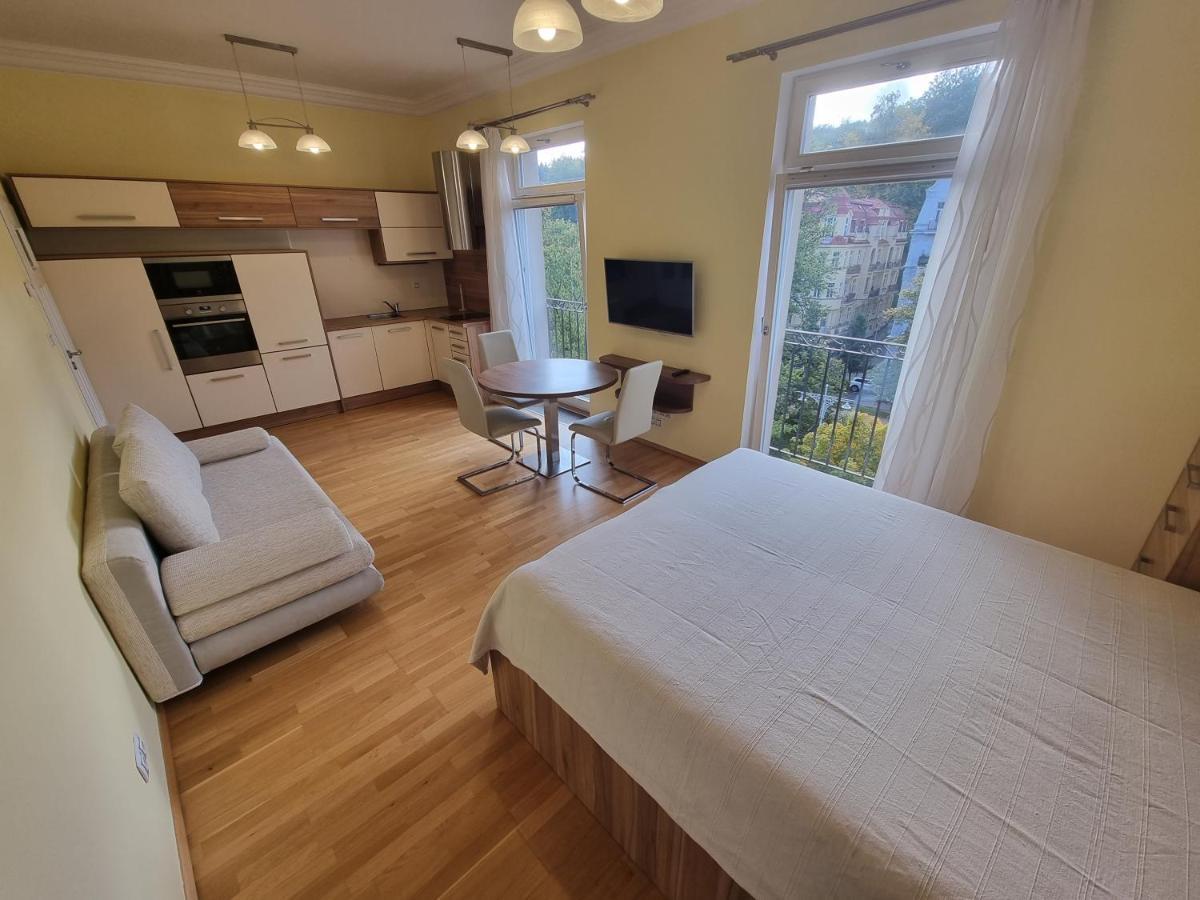 Apartman Orsten Mariańskie Łaźnie Zewnętrze zdjęcie